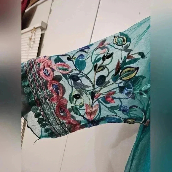 EUC! Marca amit sheer swimsuit coverup! - Picture 3 of 5